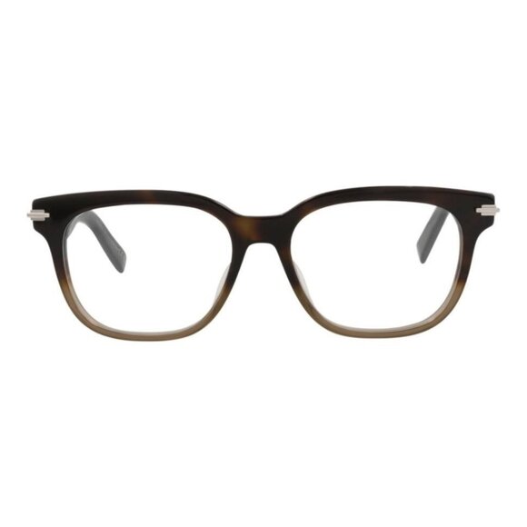 Dior Mens Square/Rectangle Havana Havana Transparent Fashion Designer Eyewear - Picture 1 of 4